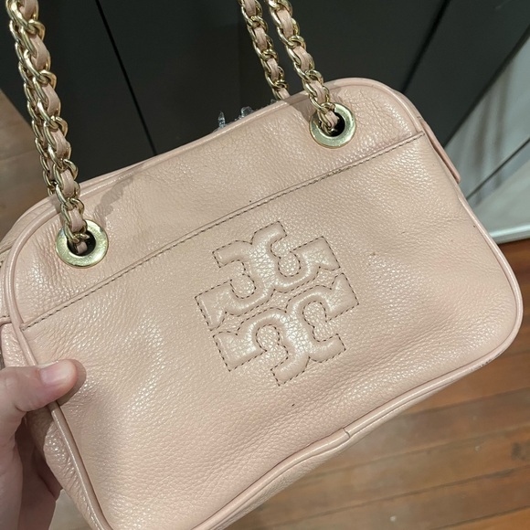 Tory Burch Thea Camerabag Blush Pink Crossbody Bag - Picture 6 of 7
